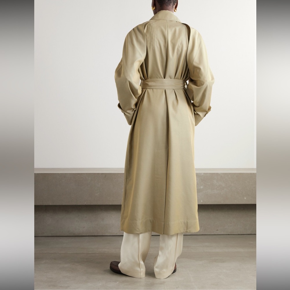 The Frankie Shop Tan Trench Coat - Picture 4 of 4